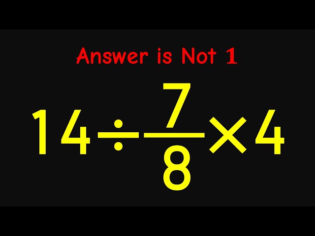 Only 1% Get It Right