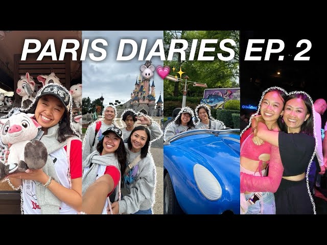 PARIS DIARIES EP. 2: disneyland paris!