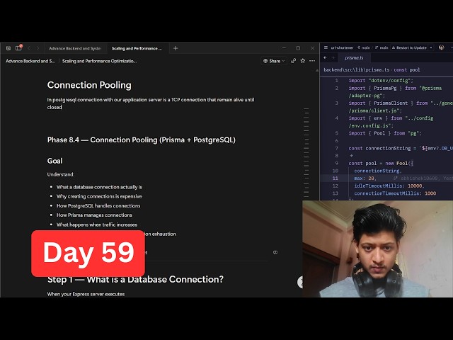 🔴 Day 59 of Learning Advance Backend And System Design (Live Coding)