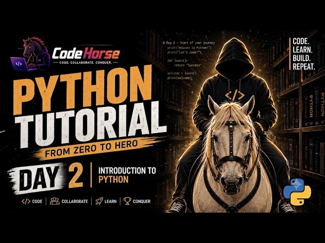 Python Tutorial for Complete Beginners — Day 2 of 15