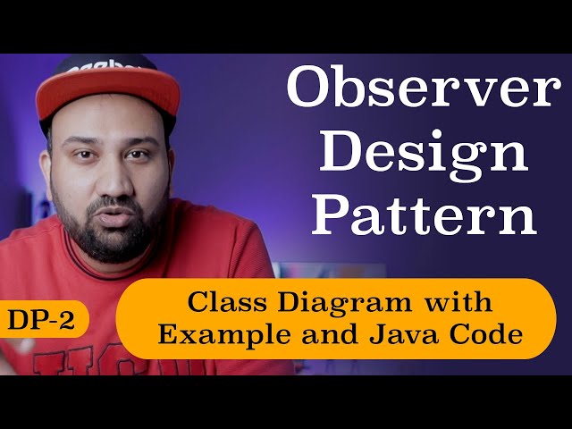 What is Observer Design Pattern ? | DP-2 | Class Diagram with Example and Java code | In Hindi