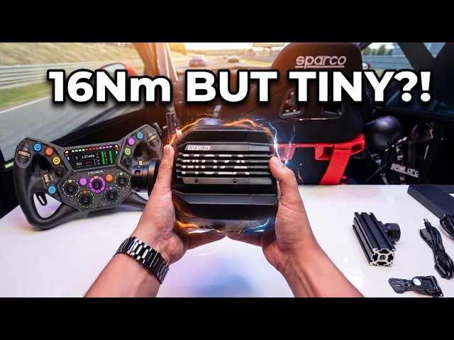 16Nm in THIS Size?! MOZA R16 Ultra Unboxing & First Look