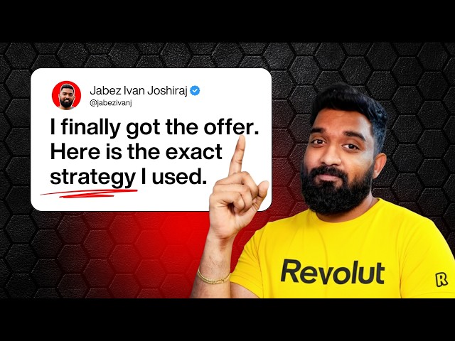 How I Cracked the Revolut Interview Process (7-Step Interview Masterclass)