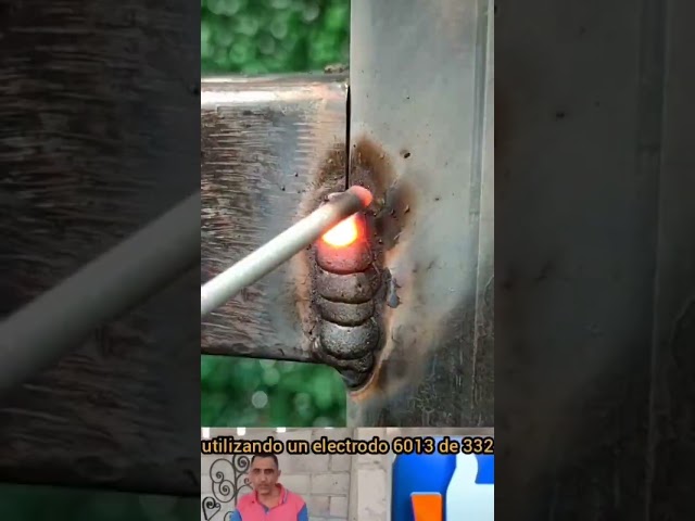 Tips for vertical welding of ironwork profiles
