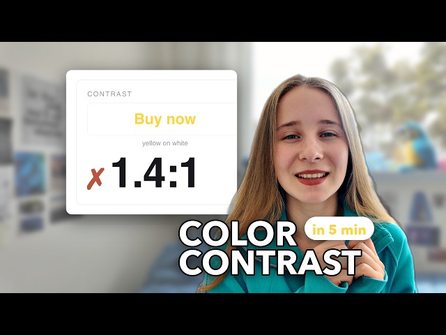 Color Contrast in UX Design: the WCAG numbers, explained