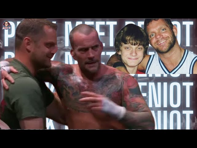 CM Punk Meet with Chris Benoit's Son at Ringside