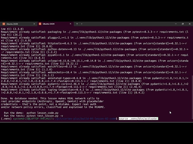 Build 04 lesson 02: Build a Provider-Agnostic Chat API with FastAPI | OpenAI, Anthropic & Gemini