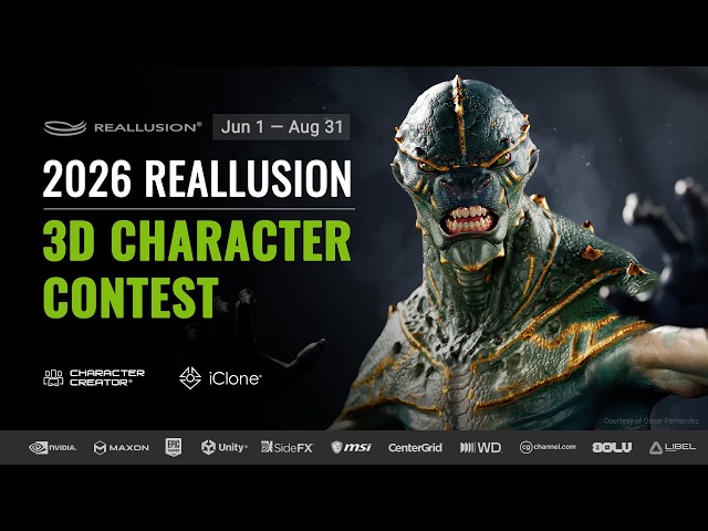 2026 Reallusion 3D Character Contest