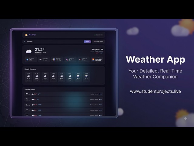 Weather App with Django in Python