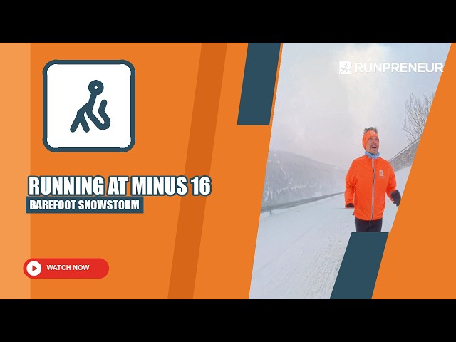 Extreme Cold Running: -16°C Snowstorm in Andorra (Day 2085)