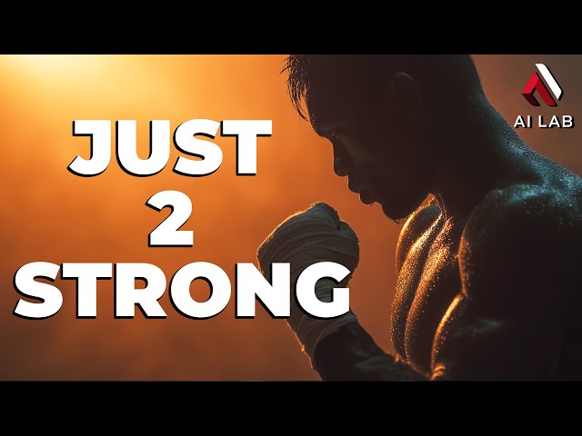 Just 2 Strong | Powerful Motivational Hip Hop Song 2025 | Official Music Video