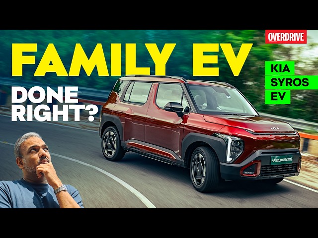 Kia Syros EV First Drive | Bigger Battery, Better Than Nexon EV? #OVERDRIVE