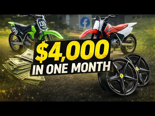 How I Made Over $4,000 in One Month Flipping on Facebook Marketplace