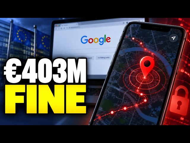 From Google’s €403M Fine to Ukraine: World News You Need to Know