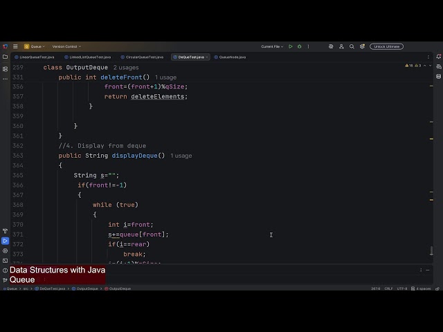 From Zero Again | Day 73 | DeQueue Data Structure in DSA | Coding With Me