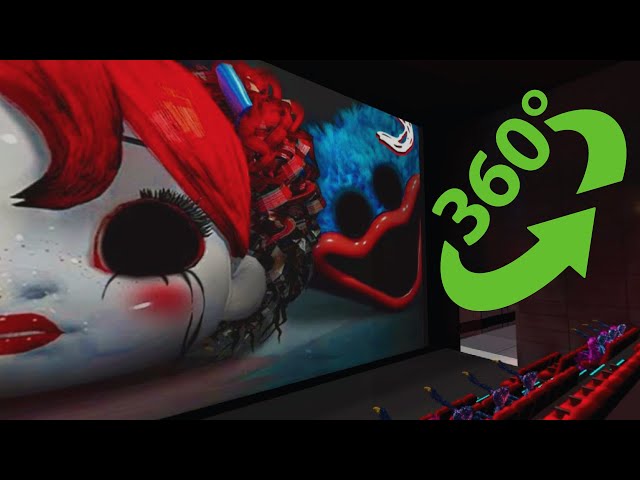 VR 360 FNF poppytime but its huggy wuggy and mommy long legs poppy playtime chapter 3 | 360 cinema