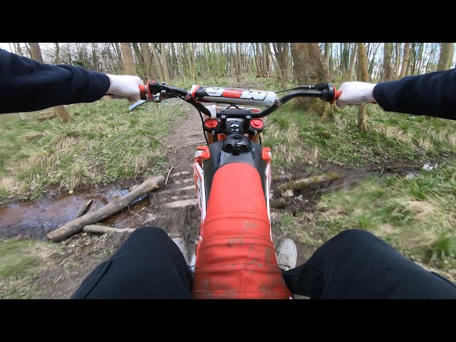 Local Pit Bike Trail m2r rf 140cc