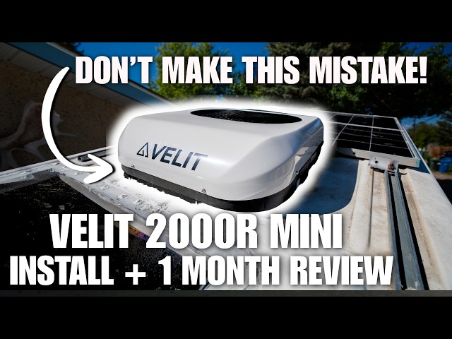 BEST 12V Rooftop AC! Velit 2000R Mini Air Conditioner