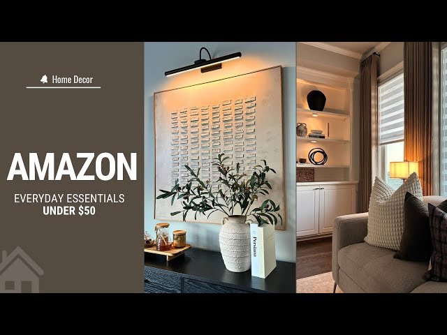 10 Amazon Home Essentials I Use Every Day (Under $50) | Small Space Friendly