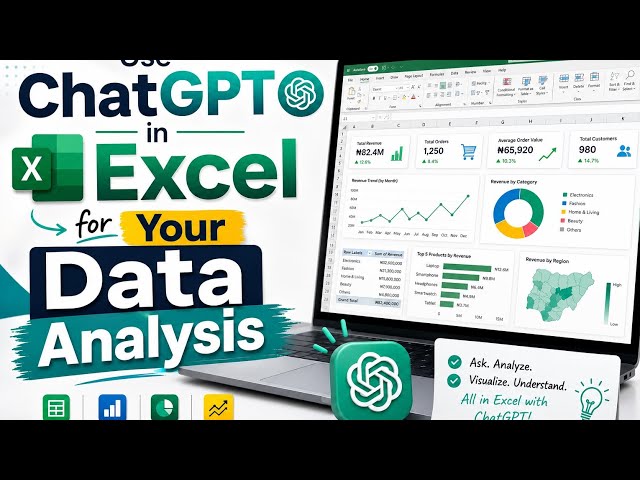 Use ChatGPT for Data Analysis #dataanalysis #DataAnalytics #DataWithIjeoma 