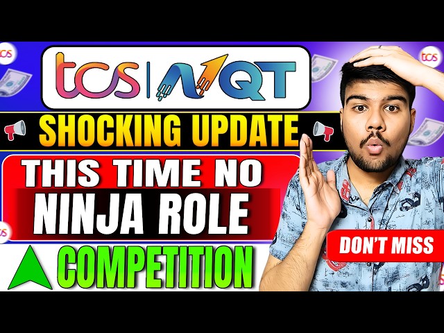 TCS NQT Hiring Update 🚨 No Ninja Role + Doubts Cleared