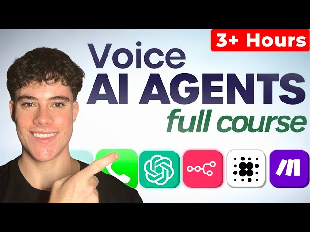AI Voice Agents Full Course: Beginner to Pro in 3 Hours (2026)