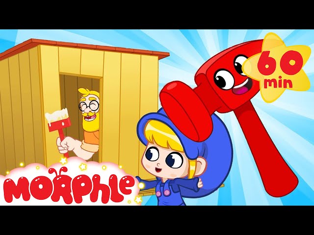 Building a Shed - Build with Mila and Morphle | Cartoons for Kids | Morphle TV