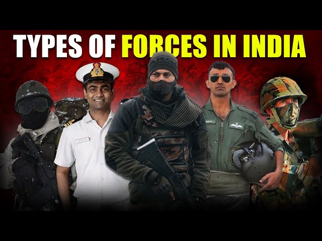 Types of Forces In India | Armed Forces and Intelligence Agencies | Hindi