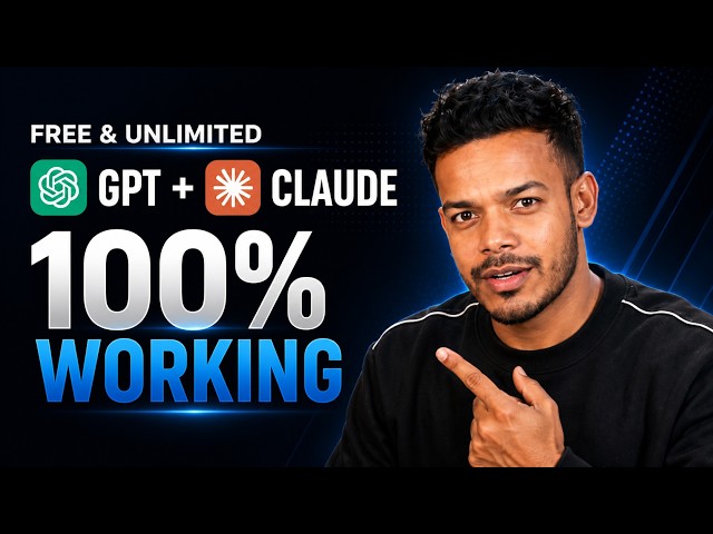FREE Unlimited AI for Coding in 2026 | GPT, Claude & More AI Models