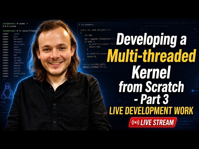 Developing a multi-threaded kernel from scratch PART THREE DEVELOPMENT WORK