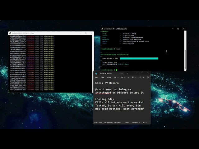 Best mirai/qbot exploit CONDI V10 variant loading 20k - How to load bots in your mirai/qbot botnet