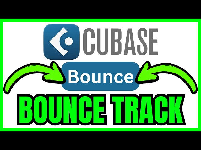How To BOUNCE TRACK In Cubase (QUICK & EASY) 2026