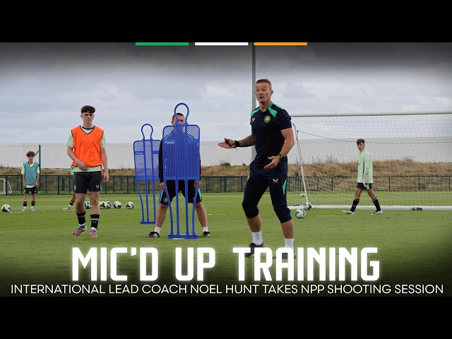 ENTRENAMIENTO CON MICRÓFONO 🇮🇪🎤 | Noel Hunt dirige una sesión del Programa Nacional de Trayectori...