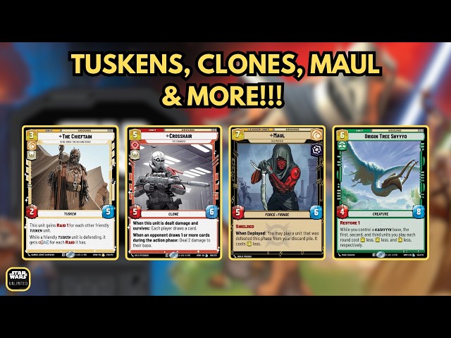 These new reveals are amazing! | Star Wars Unlimited