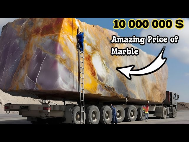 Watch 10 Million Marble Blocks Get Transformed Into Masterpieces