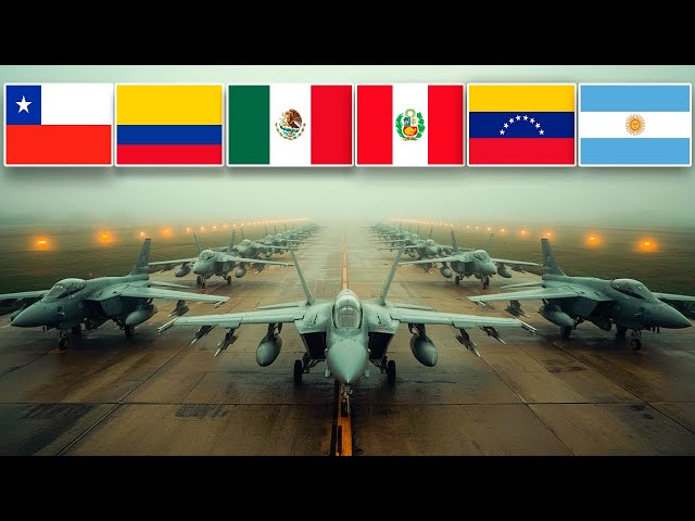 The 10 Most Powerful Air Forces in Latin America (2025)