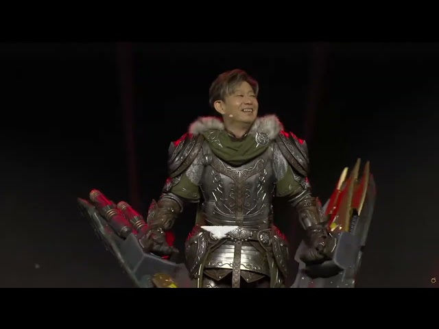 Yoshi-P Rocking NEW JOB Cosplay & Opening Berlin Fanfest 2026