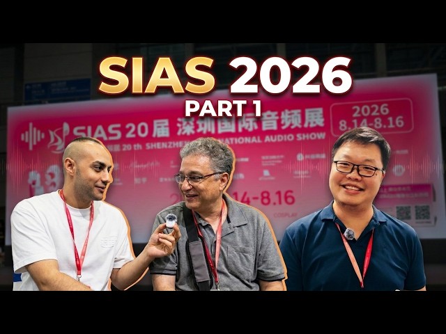 SIAS 2026 Part 1: Crinacle & Amir (ASR) Interviews | New IEMs, MEMS & the Future of Audio