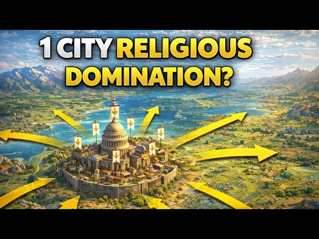 Civilization VII — 1 City Challenge 🌍 | Exploration Age & Religious Domination?