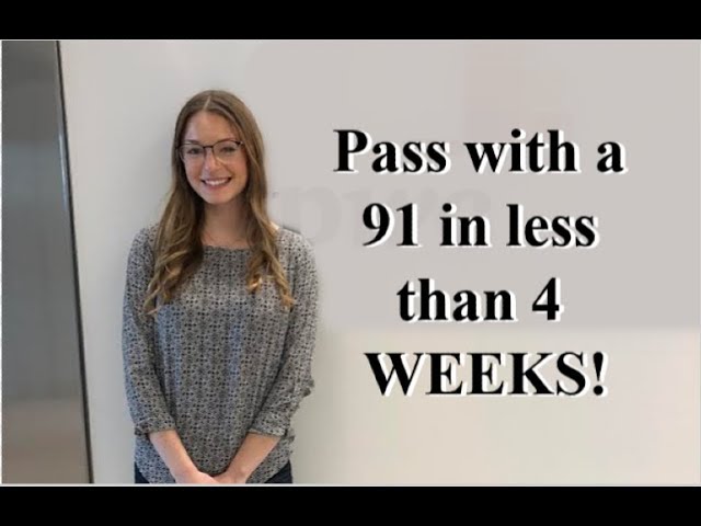 HOW TO PASS THE REG CPA EXAM: 1 MONTH