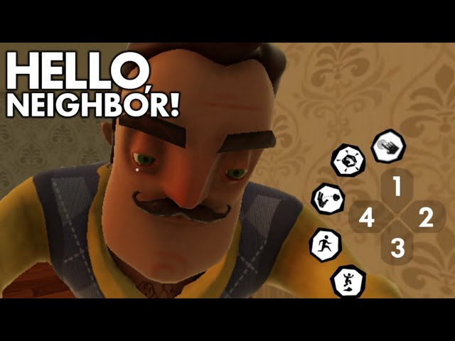 Hello Neighbor Prototype Android V3 Gameplay (LEGACY VER) 