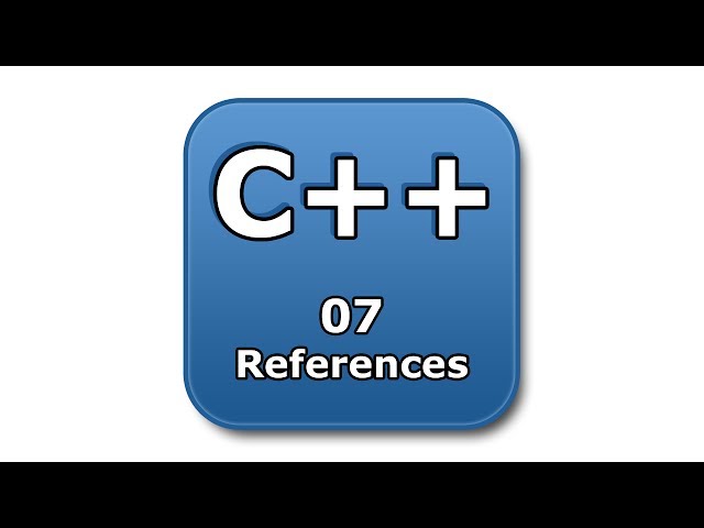 C++ Tutorial - 07 - References