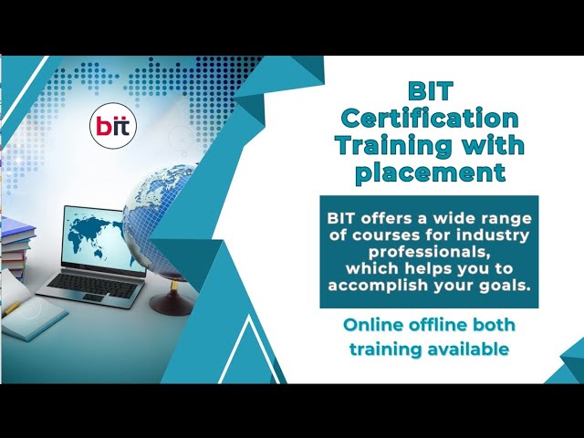 BIT Certification Training Courses 2023