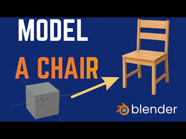 How to Make a Chair in Blender (Beginner Tutorial)