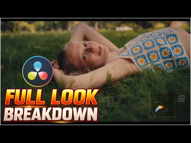     The Film Look Everyone Wants (Full Color Breakdown) DaVinCi Resolve
