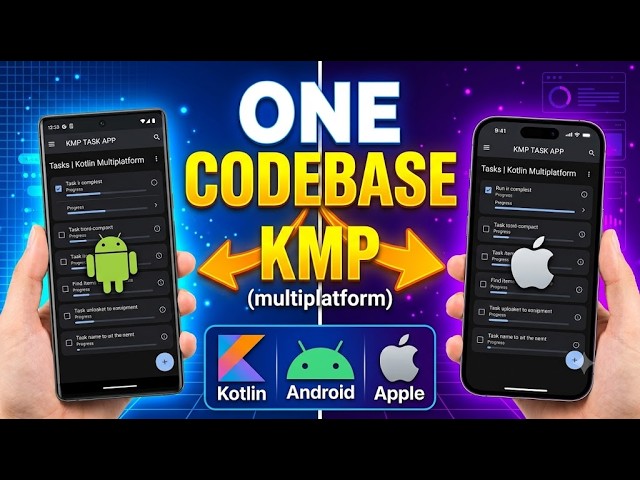 Build a Todo App for iOS & Android with Kotlin Multiplatform (KMP) 2026 | SQLDelight + SwiftUI