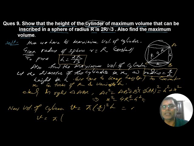Maxima and Minima || Chapter- 6 || Class- 12th || Lecture -4