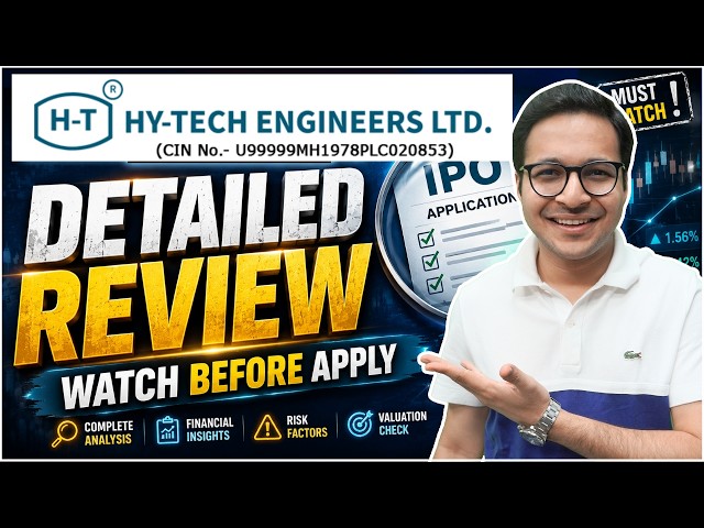 Hy-Tech Engineers IPO - ANALYSIS | Hy-Tech Engineers IPO Review |
