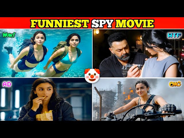 Alpha Movie Is A Joke | No Logic वाला Funny Spy Universe 😅