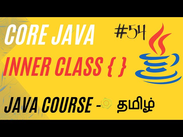 Inner Class in Java | Java Course in Tamil | Ganesh Teaching Studio